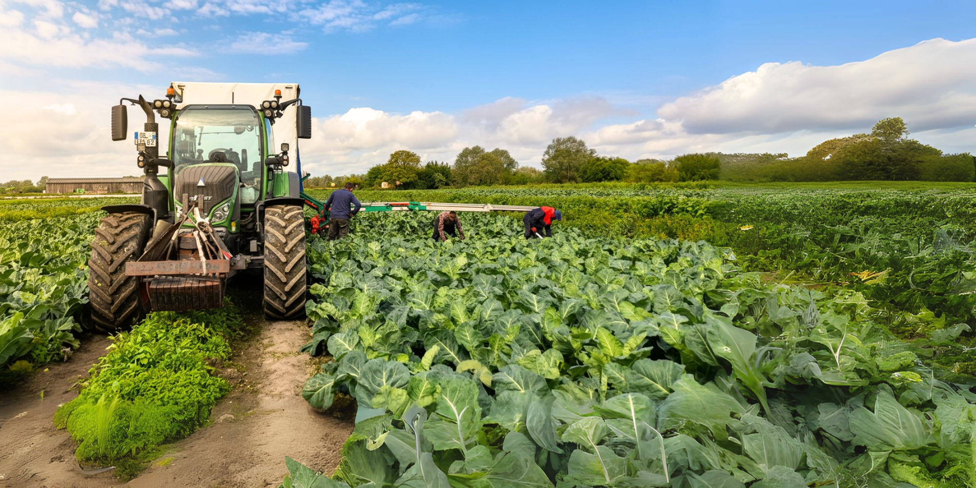 Main-d'oeuvre agricole ramassage travaux maraichage